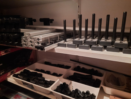 Spoelhouder   en  onderdelen